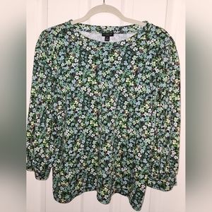 Ann Taylor Factory floral top